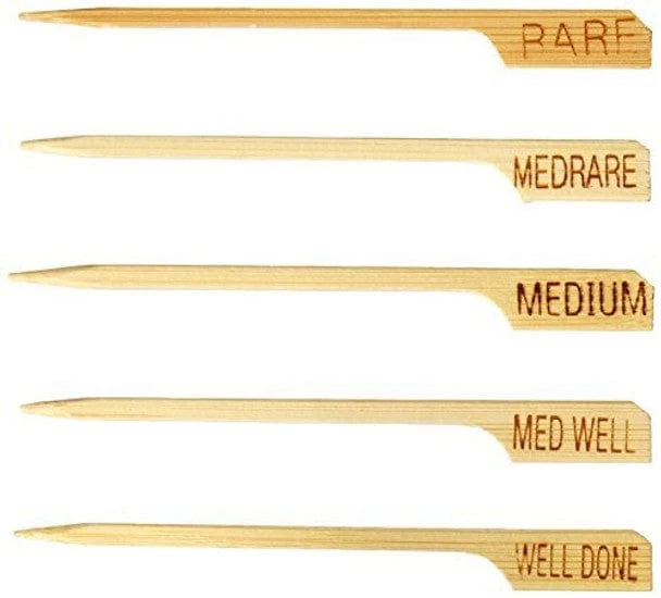 3.5" Bamboo Steak Markers - Pack of 130