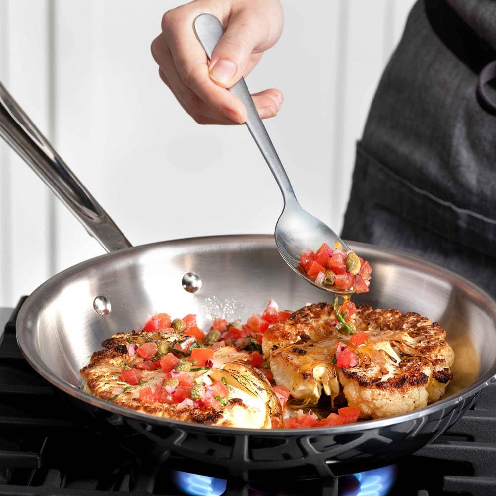 All-Clad D3 Stainless Steel 10 Piece Cookware Set - Image 3
