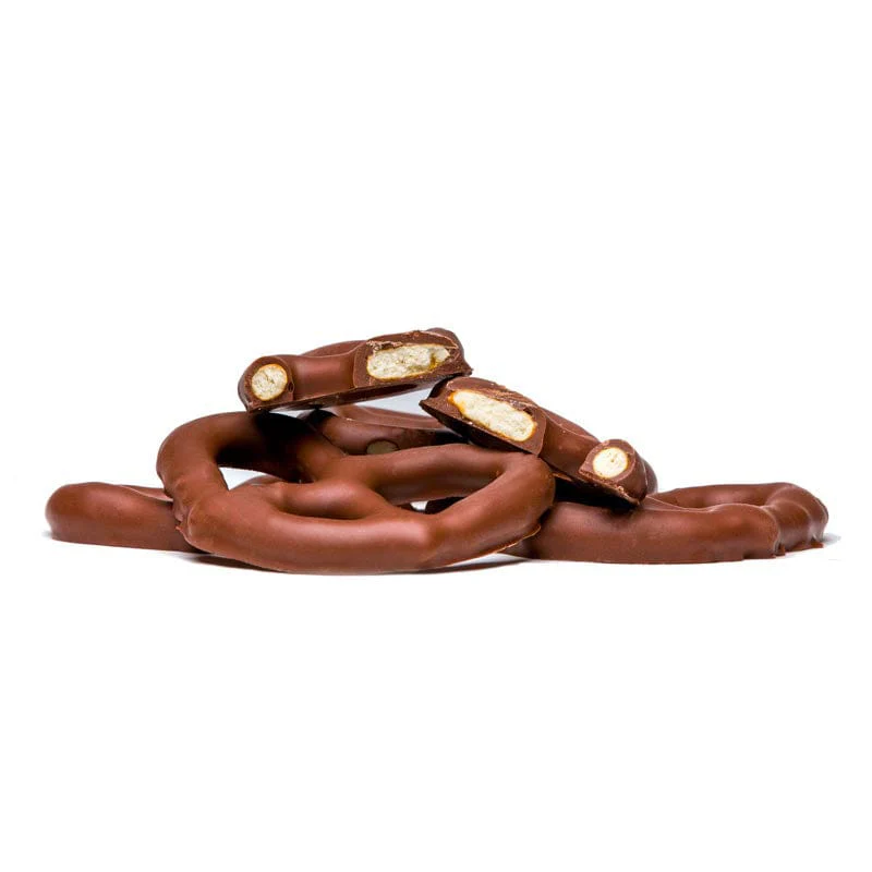 Asher's Milk Chocolate Smothered Pretzel Pieces – 2 lb. Pail - Image 2
