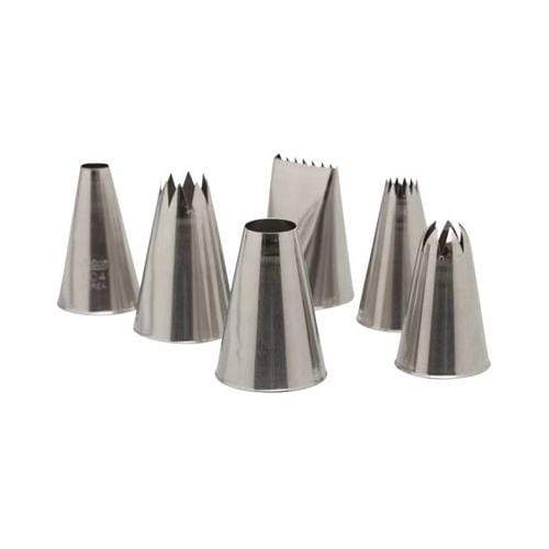 Ateco 6 piece Pastry Tube Set