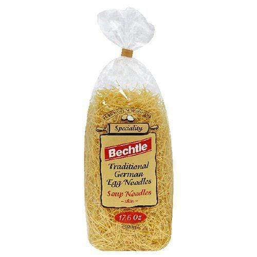 Bechtle Traditional German Egg Noodles, Soup Noodles - Thin, 17.6 oz Bag