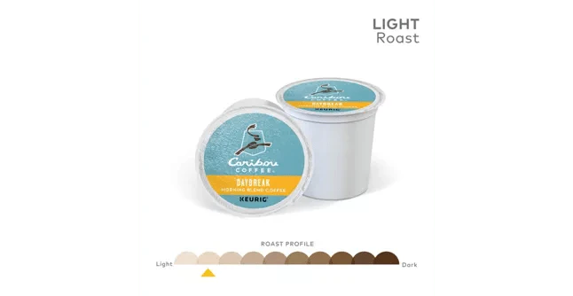 Caribou Coffee Daybreak Morning Blend K-Cup Coffee - 24 Count Box - Image 3