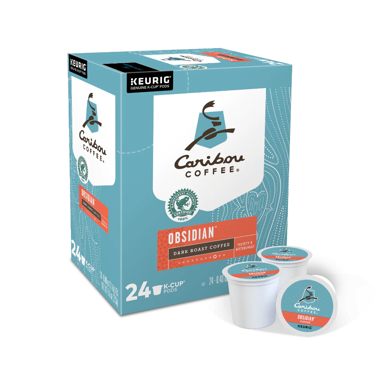 Caribou Obsidian K-Cup Coffee - 24 Ct. Box - Image 4