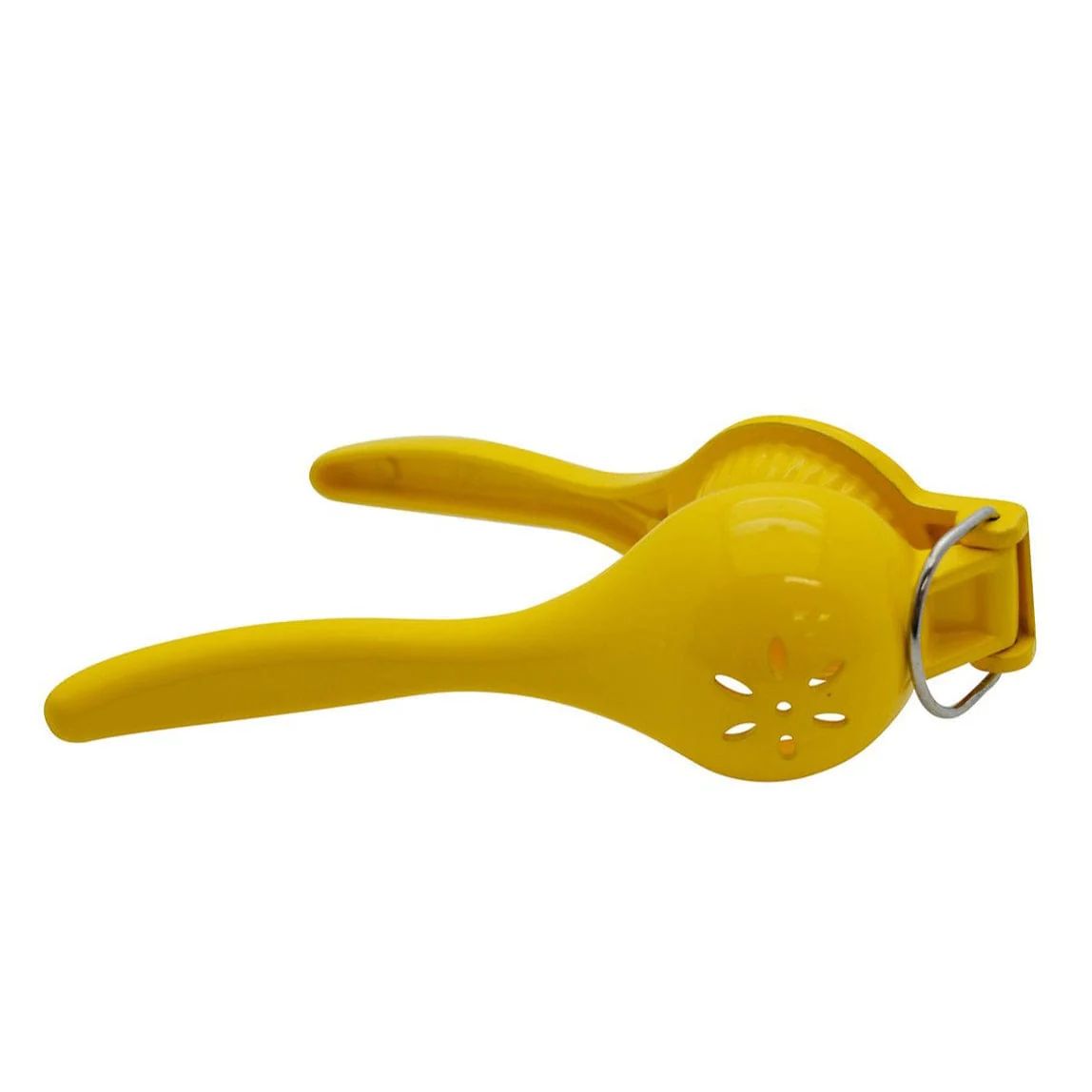 Cast Aluminum Yellow Lemon Squeezer - Image 2