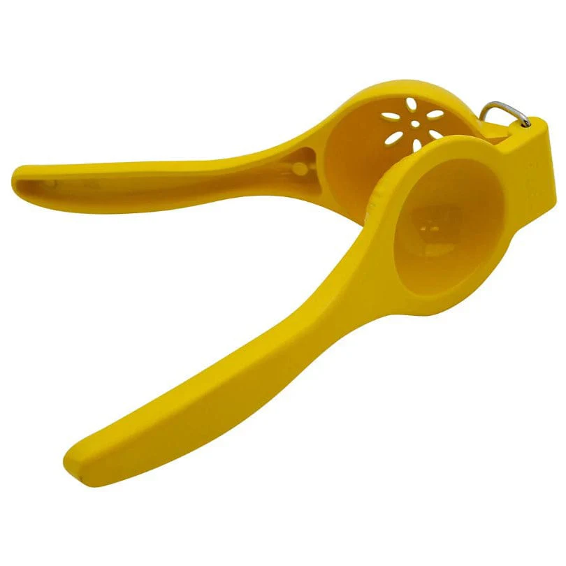 Cast Aluminum Yellow Lemon Squeezer - Image 3