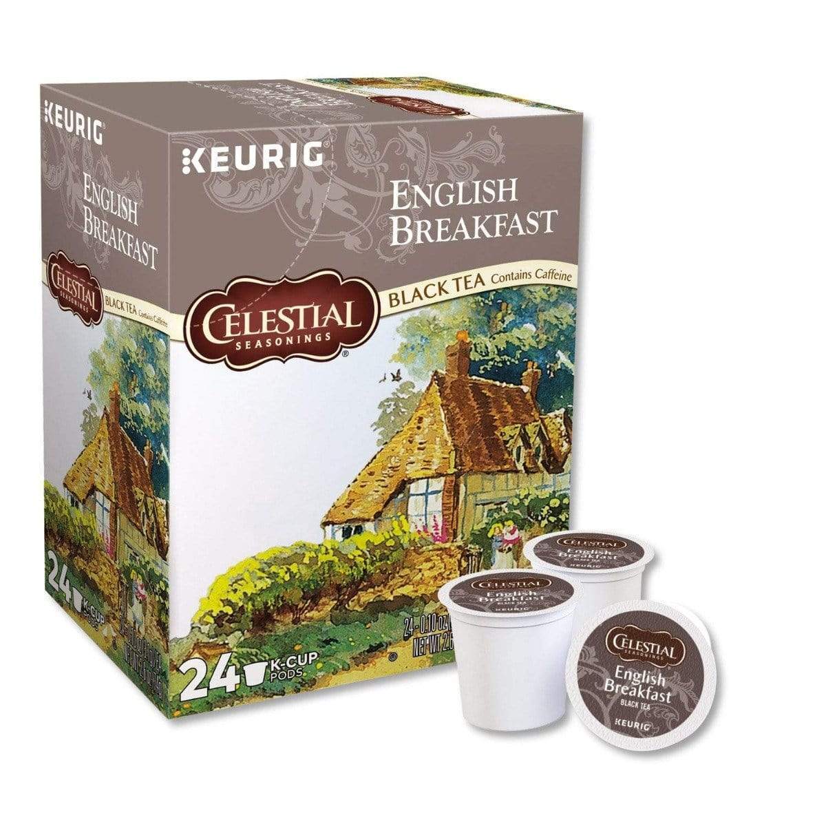 Celestial Seasoning English Breakfast K-Cup Tea - 24 Count Box - Image 2