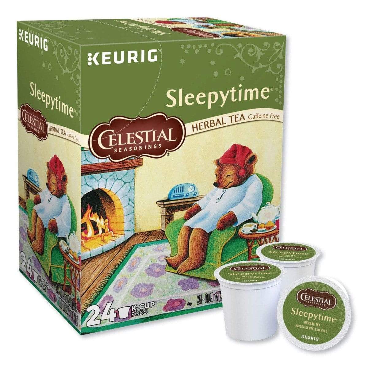 Celestial Seasonings Sleepytime Herbal K-Cup Tea - 24 Count Box - Image 2
