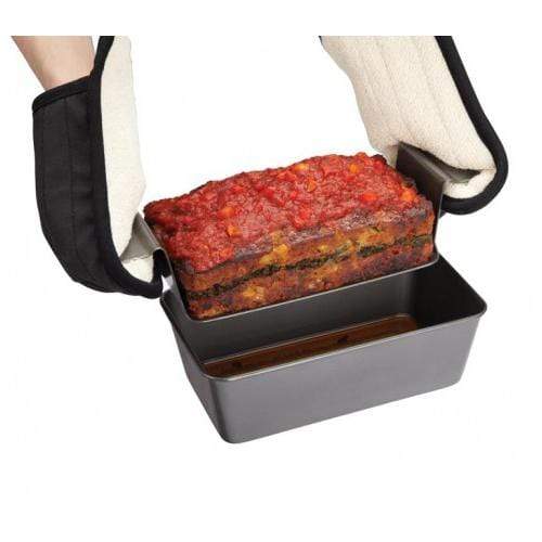 Chicago Metallic Nonstick Meatloaf Pan With Insert - Image 3