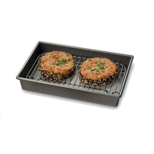 Chicago Metallic Nonstick Petite Broil & Roast Pan with Rack - Image 2