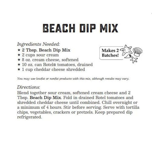 Coastal Kitchen Beach Dip Mix - Image 2