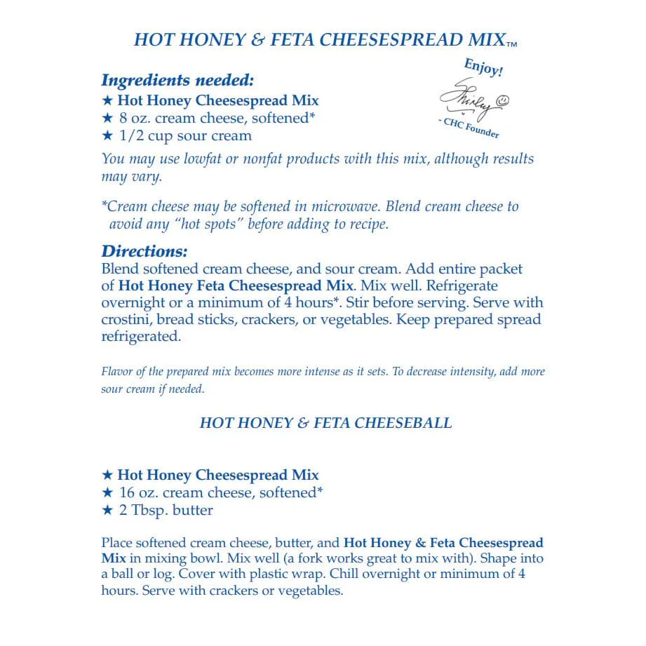Coastal Kitchen Hot Honey & Feta Cheesespread Mix - Image 3