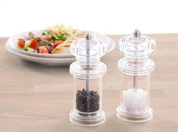 Cole & Mason Acrylic 5.5in Salt & Pepper Mill Set - Image 2