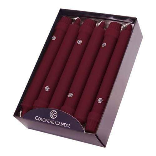Colonial Candle Classic Taper 8" - Cranberry