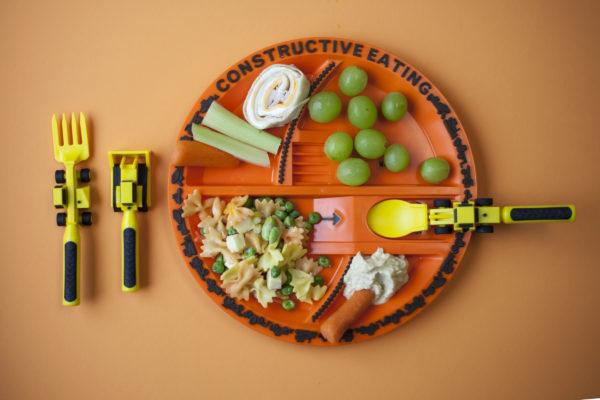 Constructive Eating 10in Construction Plate - Image 5