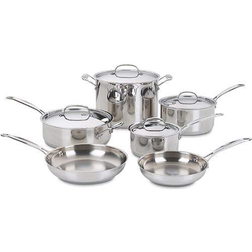 Cuisinart Chef's Classic 10 Piece Classic Cookware Set