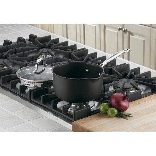 Cuisinart Chef's Classic Nonstick Hard Anodized 2 qt. Pour Saucepan w/ Lid - Image 2