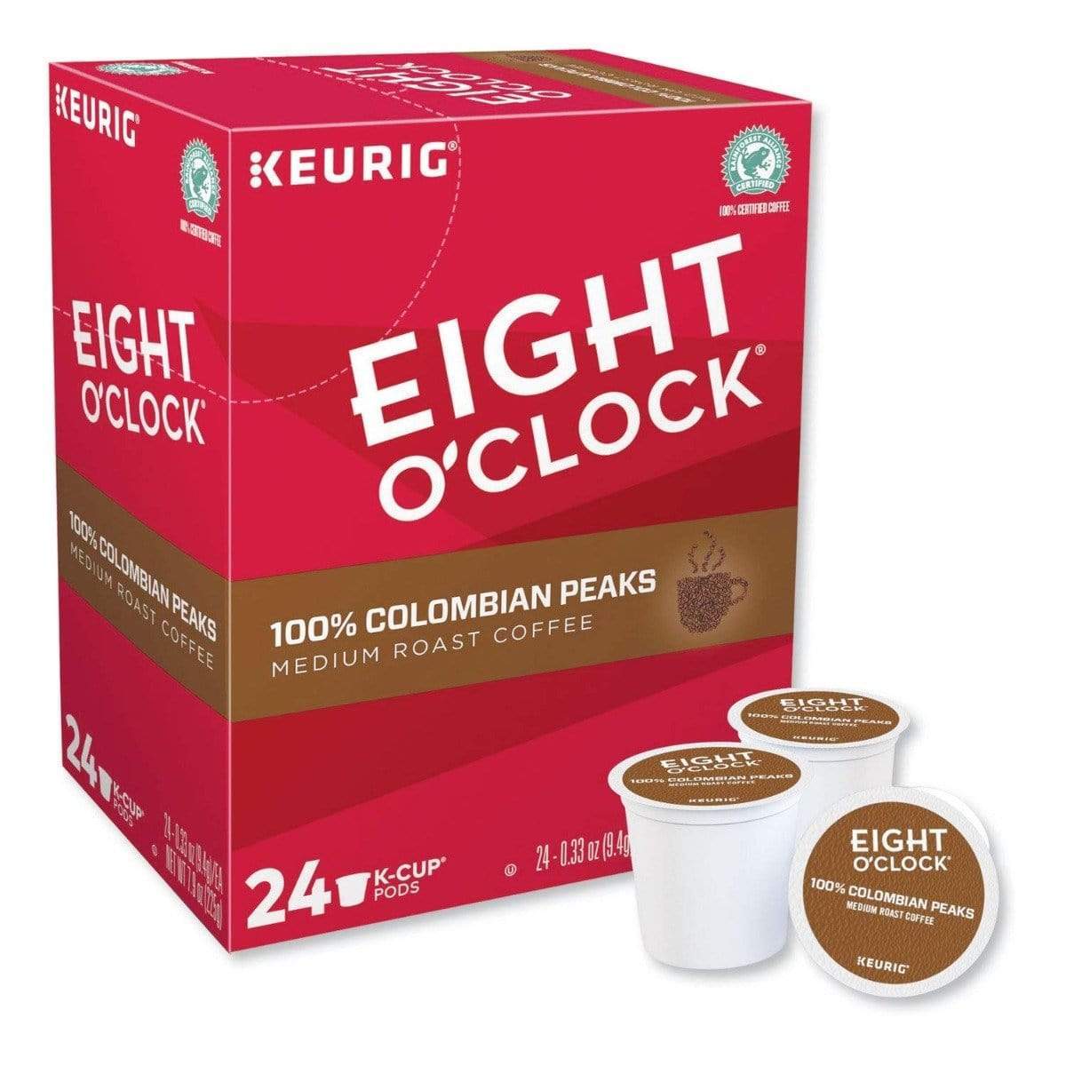 Eight O'Clock Coffee Colombian Peaks K-Cup Coffee - 24 Count Box - Image 2