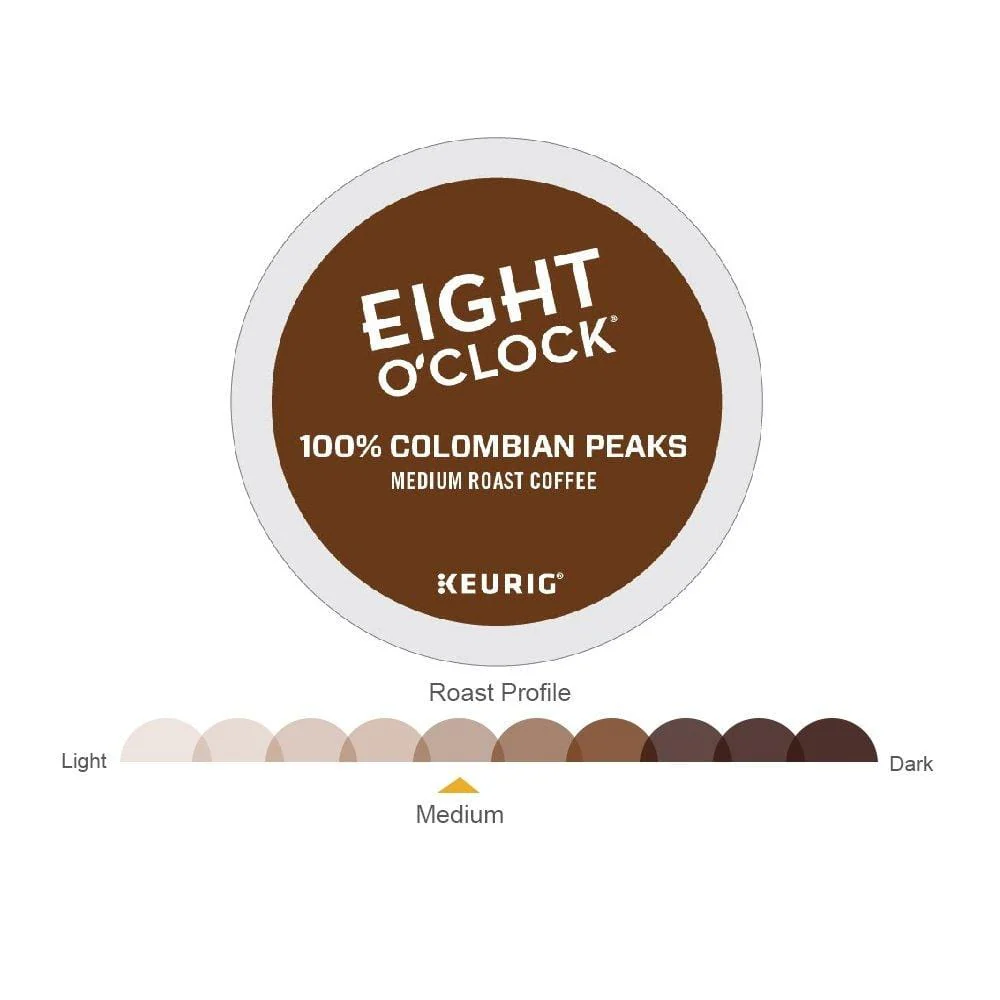 Eight O'Clock Coffee Colombian Peaks K-Cup Coffee - 24 Count Box - Image 3