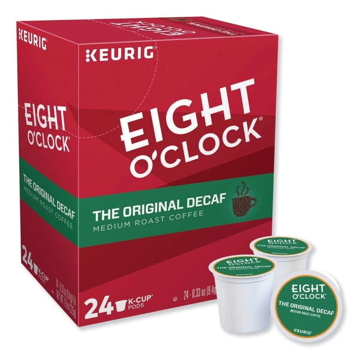 Eight O'Clock Coffee The Original Decaf K-Cup Coffee - 24 Count Box - Image 2