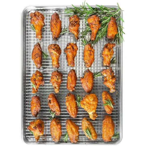 Fat Daddio's Stainless Steel Cooling & Baking Rack 14 x 17 - Image 2