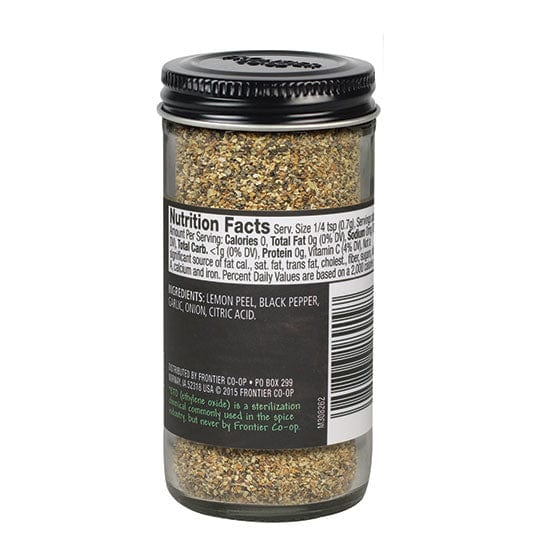 Frontier Co-Op Lemon Pepper Seasoning 2.08 oz - Image 2