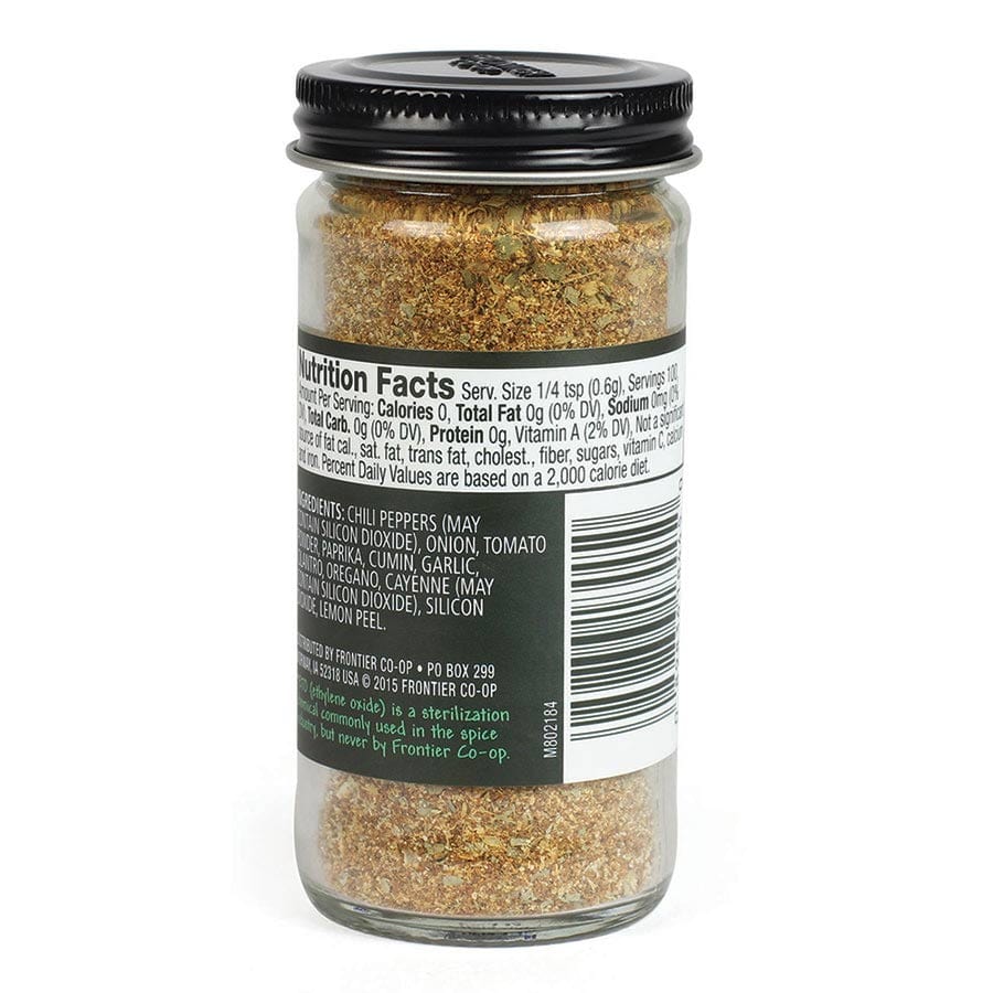 Frontier Co-Op Mexican Fiesta Seasoning 2.12 oz - Image 2