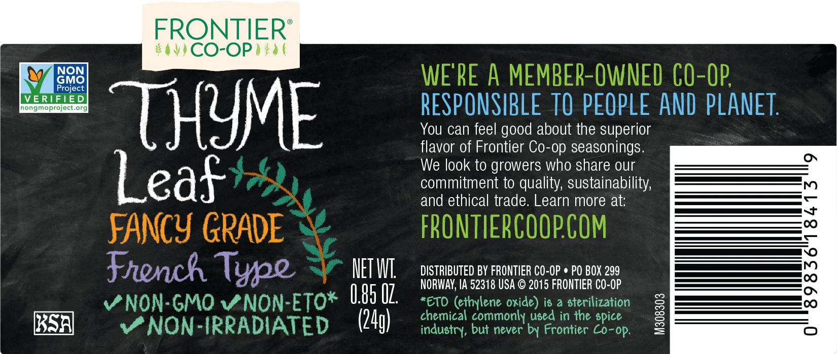 Frontier Co-Op Thyme Leaf .85 oz - Image 3