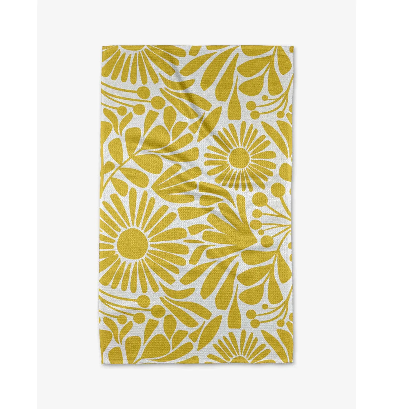 Geometry Sunlit Blooms Kitchen Tea Towel