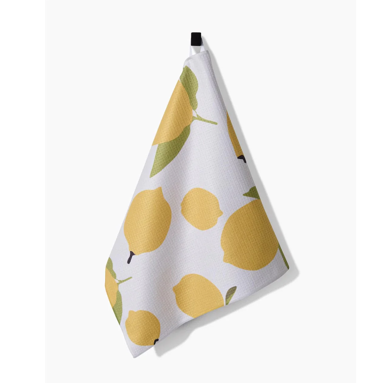 Geometry Sunny Lemons Kitchen Tea Towel - Image 2