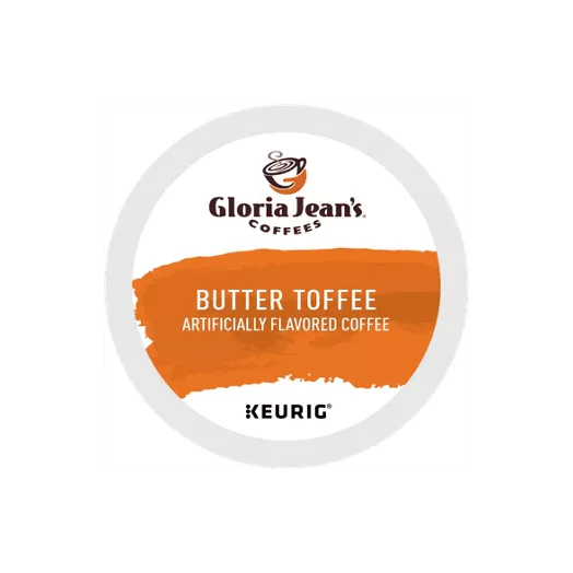 GLORIA JEAN'S Butter Toffee Coffee - 24 Ct Box