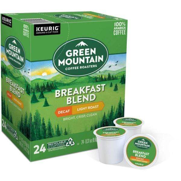 Green Mountain Coffee Roasters Breakfast Blend Decaf K-Cup Coffee - 24 Count Box - Image 4