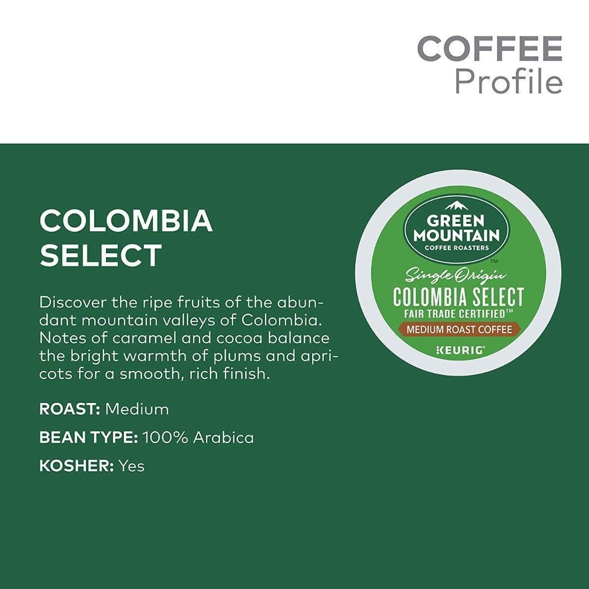 Green Mountain Coffee Roasters Colombia Select K-Cup Coffee - 24 Count Box - Image 4