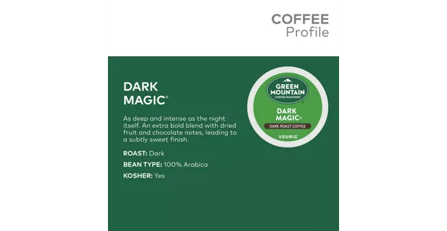 Green Mountain Coffee Roasters Dark Magic K-Cup Coffee - 24 Count Box - Image 3