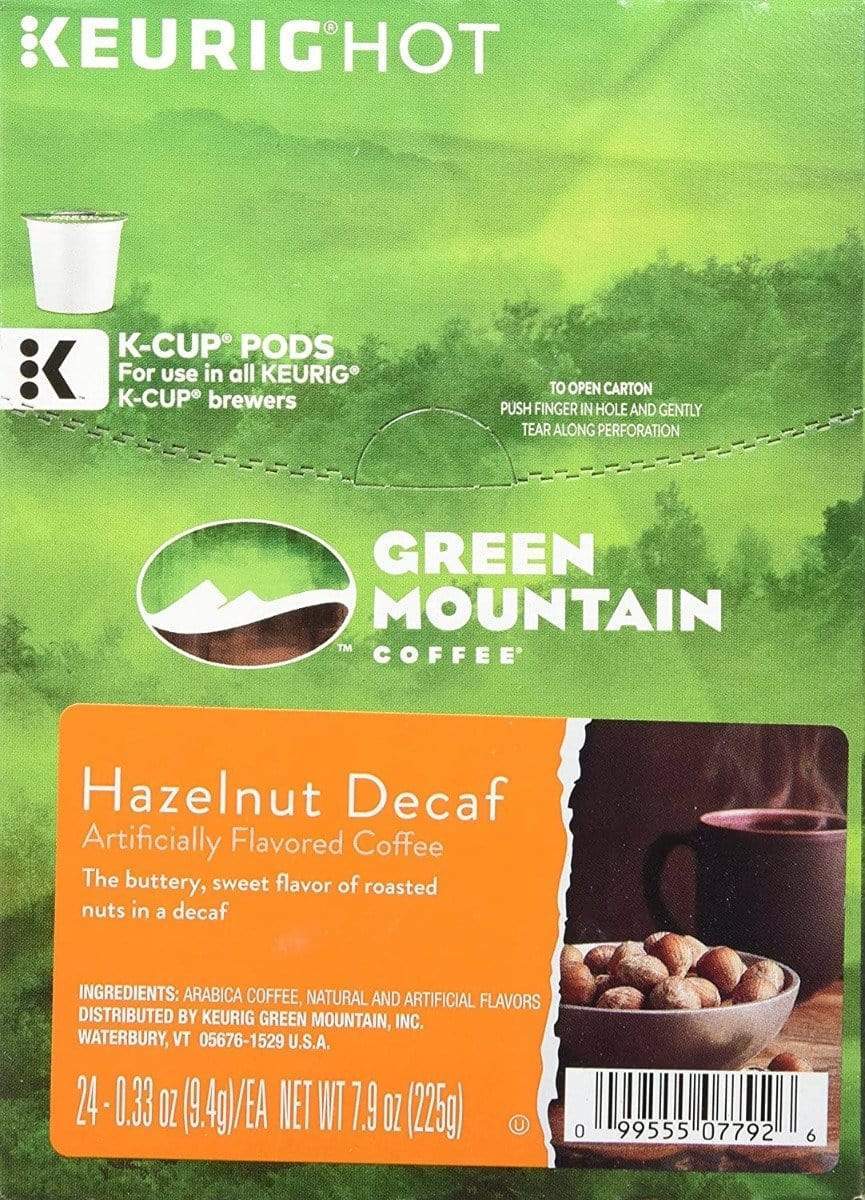 Green Mountain Coffee Roasters Hazelnut Decaf K-Cup Coffee - 24 Count Box - Image 3