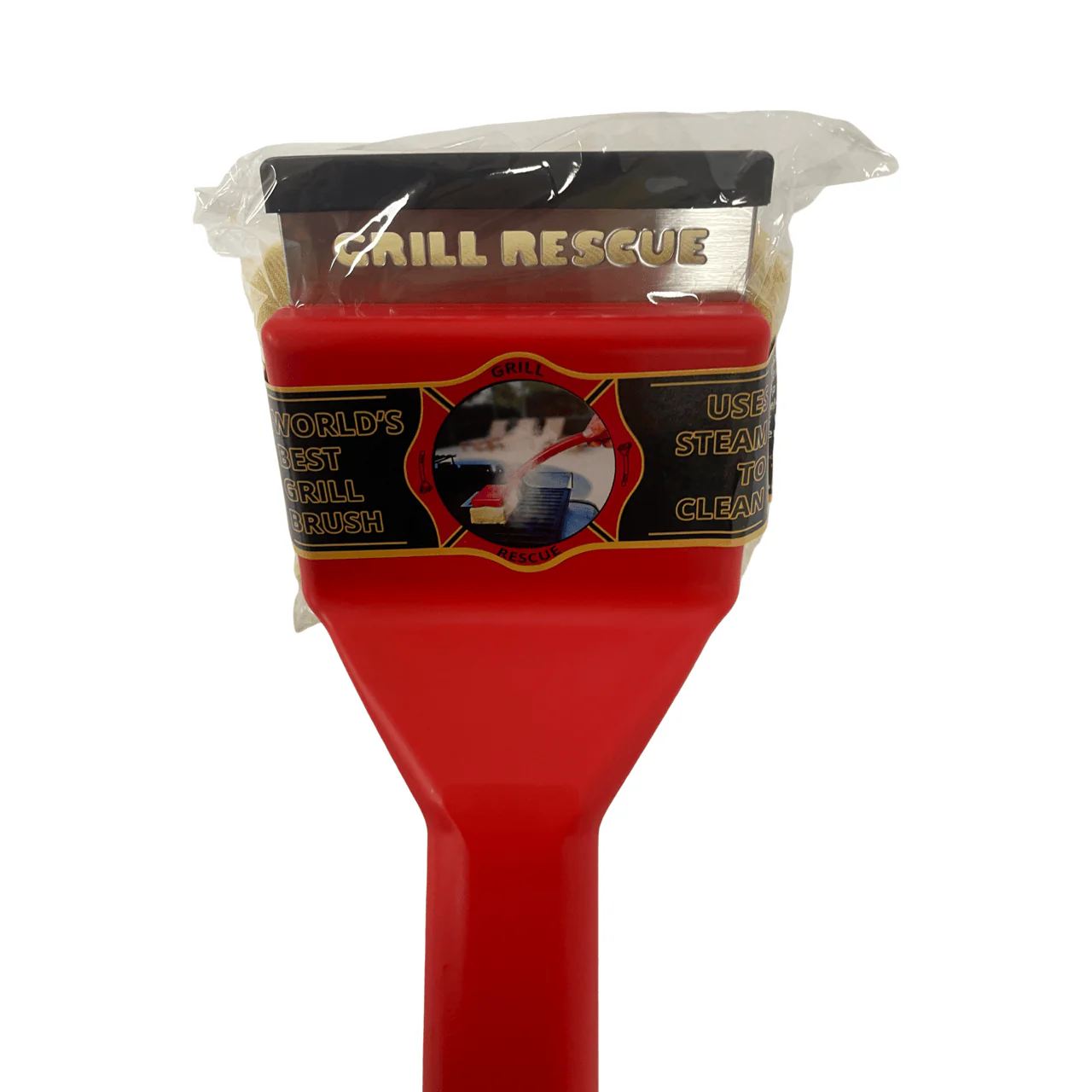 Grill Rescue Grill Brush with Scraper - Image 3