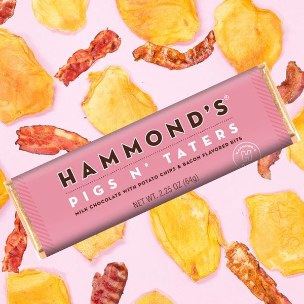 Hammond's Pigs & Taters Milk Chocolate Bar - Image 2