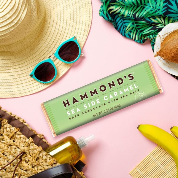 Hammond's Sea Side Caramel Dark Chocolate Bar - Image 2