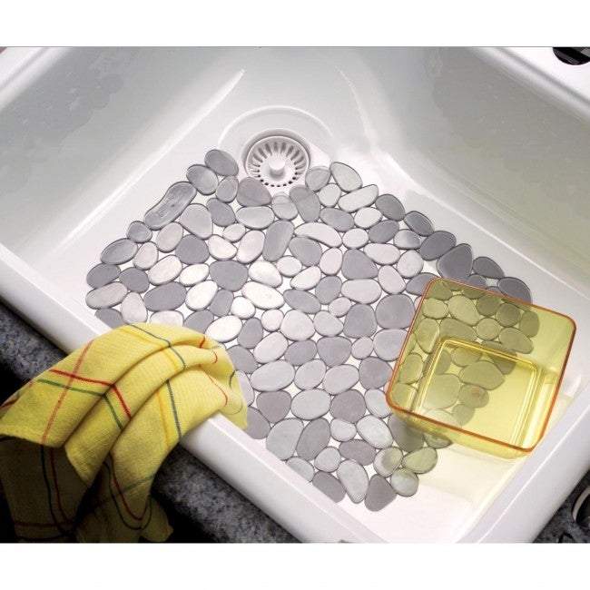 InterDesign« Large Pebblz Sink Mat-Graphite - Image 3