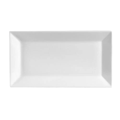 Kent Rect Rim Plate 8.5 x 4.5