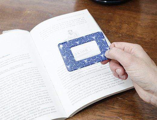 Kikkerland Wallet Sized Magnifier (Assorted Styles) - Image 3
