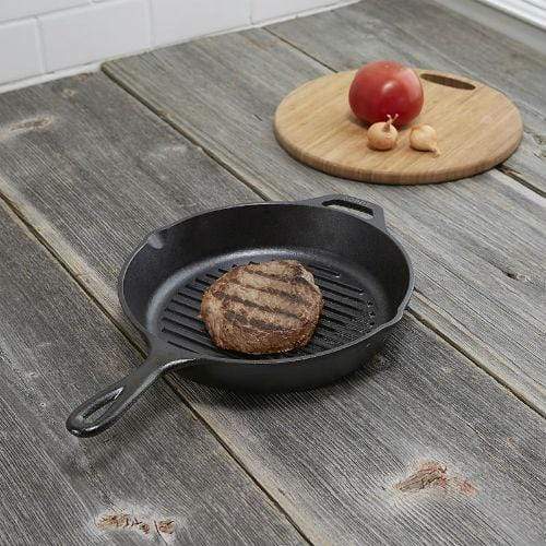 Lodge Pro Logic Cast Iron 10.25in Round Grill Pan - Image 3