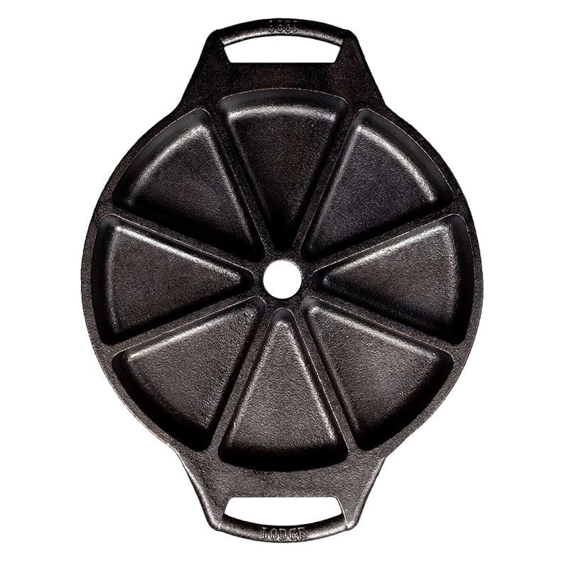 Lodge Seasoned Cast Iron Cornbread & Scone Wedge Pan - Image 2