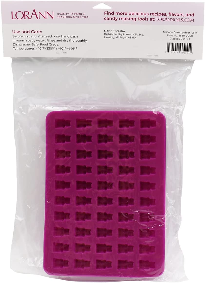 LorAnn Oils Gummy Bear Mold 2 Pack - Image 2