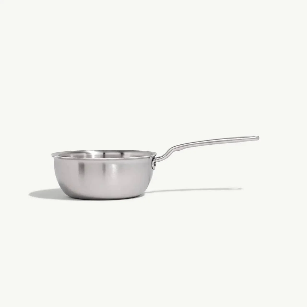 MADE IN Cookware 2 QT Stainless Clad Saucier with Lid - Image 3