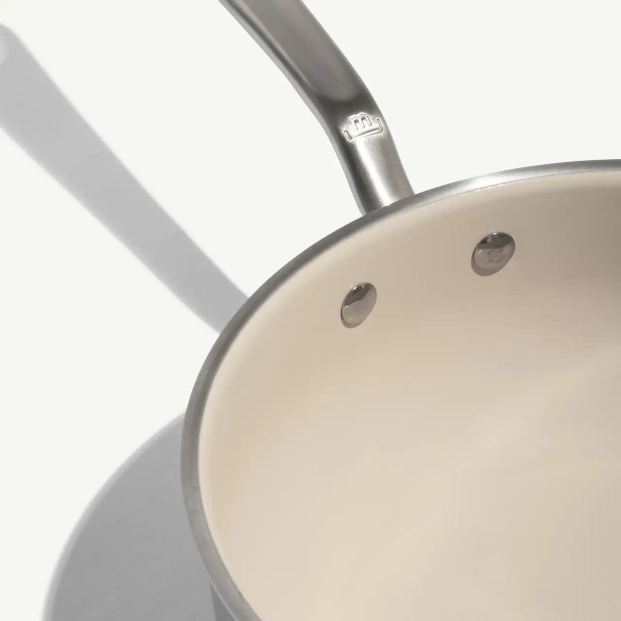 Made in Cookware 3 qt CeramiClad Saucier - Image 5