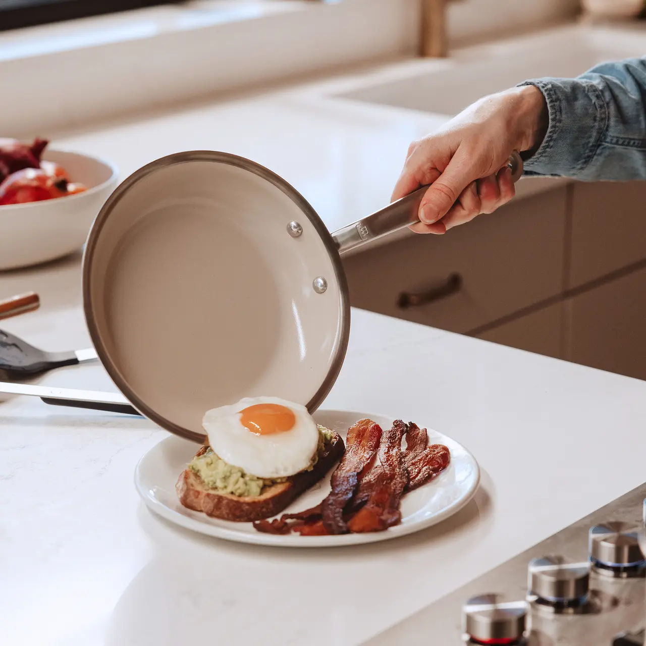 Made in Cookware CeramiClad 7 Piece Cookware Set - Image 4
