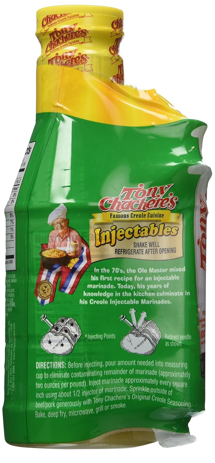 Tony Chachere's Marinade Inj Garlic Herb 17 oz - Image 3