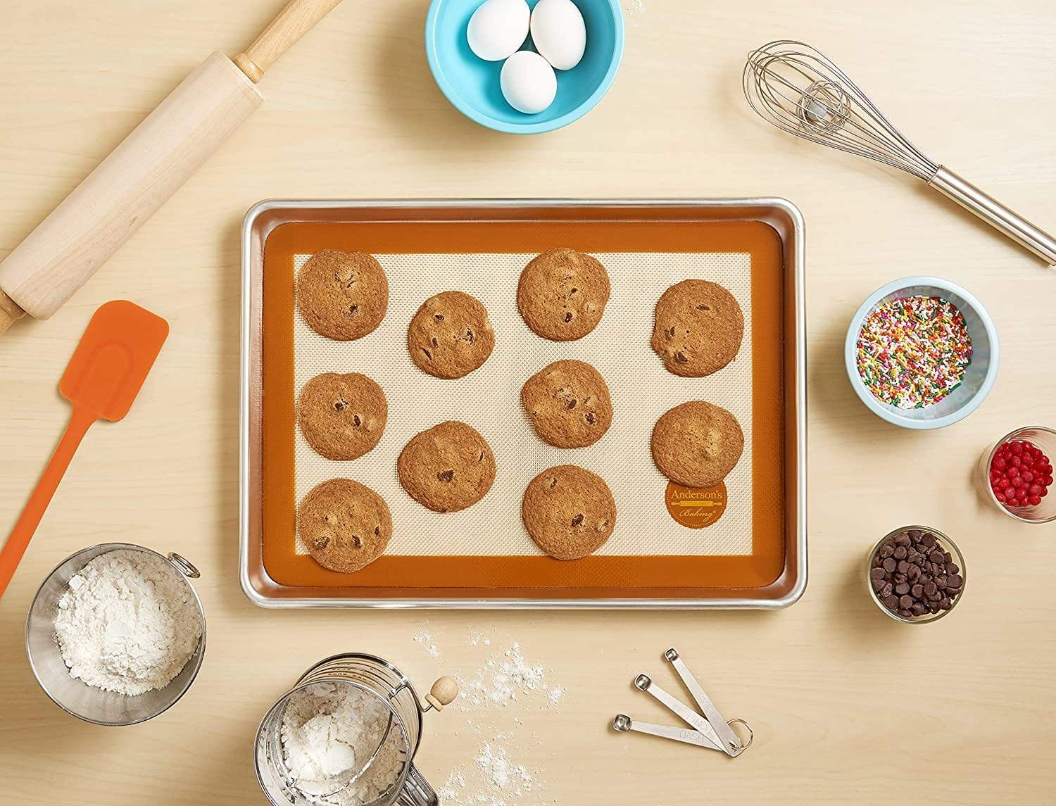 Mrs. Anderson's Silicone Baking Mat 11x16.5 - Image 2