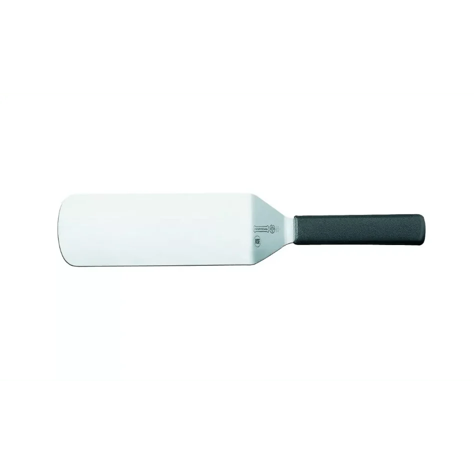 Mundial Stainless Steel 8" x 3"  Turner with Black Handle - Image 3