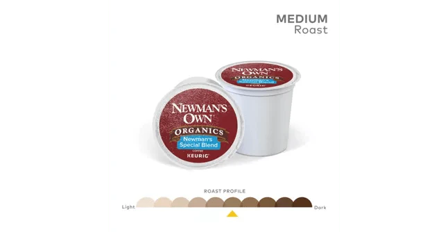 Newman's Own Organics Special Blend K-Cup Coffee - 24 Count Box - Image 3
